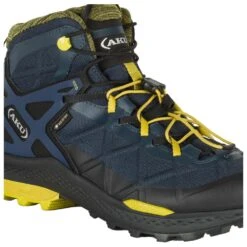Chaussures De Randonnée Aku Rocket Mid Gtx Blue Mustard -Randonnée Et Camping 00b8310e5e6b9a60358cfee343b672336fd0c44c E230AKUCHA3349500 1