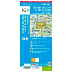 Carte IGN 2640OTR Gorges Du Tarn Et La Jonte, Causse Méjan, Parc National Des Cévennes - Résistante -Randonnée Et Camping 0adb0207c44175afa14a607051491a3daf10fdfb H230IGNBIV355952 0IGN0211049 2