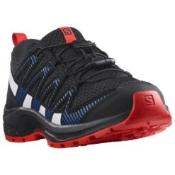 Chaussures De Randonnée Salomon Xa Pro V8 J Black LapisBlue Fiery Red -Randonnée Et Camping 0dd5385217f472533bd2b53af44624bdf6ffad95 E23SALOCHA3362745 4