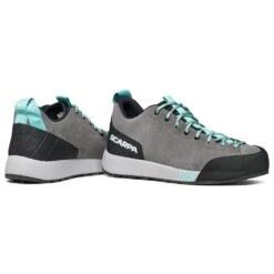 Chaussures D'approche Scarpa Gecko Wmn Midgray Aqua -Randonnée Et Camping 18ba67706cf97c2338b2f53a5605f171d61338b8 E22SCARCHA2243655 10
