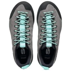 Chaussures D'approche Scarpa Gecko Wmn Midgray Aqua -Randonnée Et Camping 269da487dd1588b17f97ffb02e757886871cefbb E22SCARCHA2243655 7