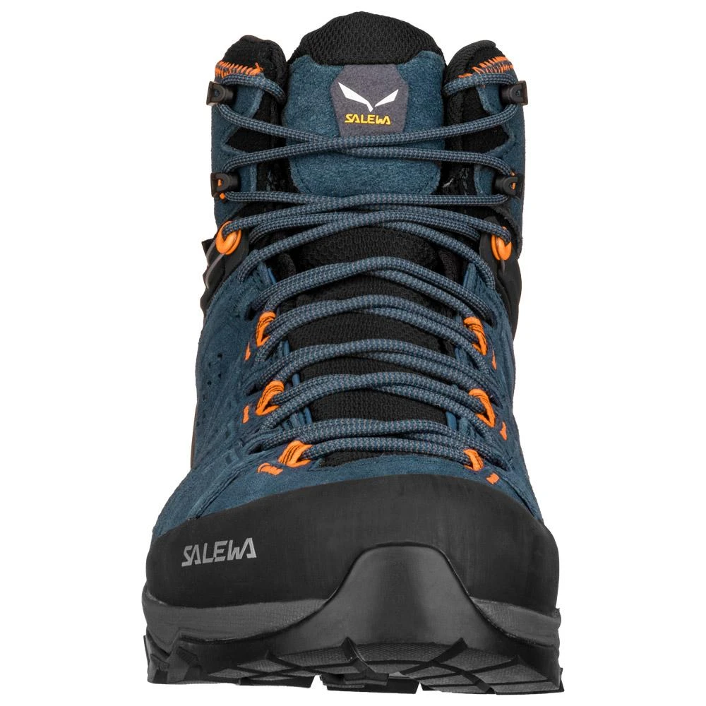 Chaussures De Randonnée Salewa Alp Trainer 2 Mid GTX Denim Fluo Orange 6 Chaussures De Randonnée Salewa Alp Trainer 2 Mid GTX Denim Fluo Orange – Image 4