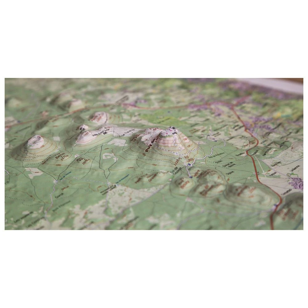 Carte 3D Deniveles Chaîne Des Puys 4 Carte 3D Deniveles Chaîne Des Puys – Image 2