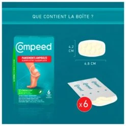 Soins Des Pieds Compeed Ampoules Extrême Bt 6 White -Randonnée Et Camping 47beb9f4f6a31ffb0b982a54366806a294bfa7e5 E22COMPBIV327326 COMP0122142 902