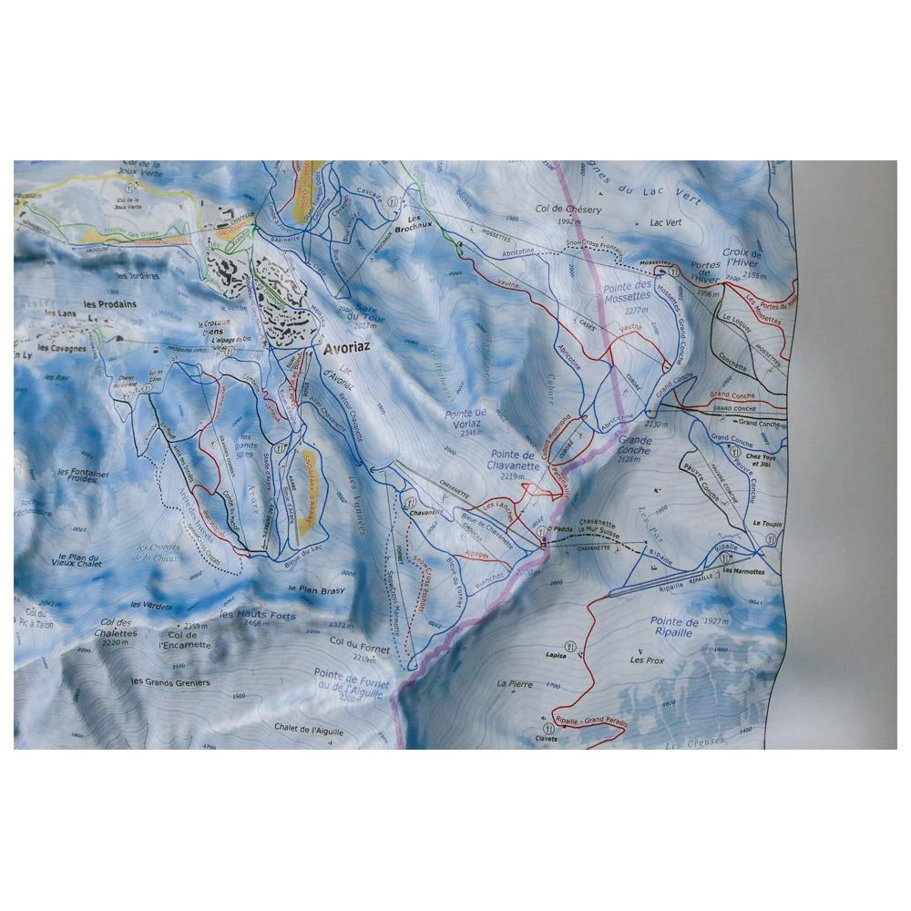 Carte 3D Deniveles Carte Des Pistes Portes Du Soleil Les Gets – Morzine – Avoriaz 6 Carte 3D Deniveles Carte Des Pistes Portes Du Soleil Les Gets – Morzine – Avoriaz – Image 4