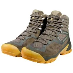 Chaussures De Randonnée Mammut Sapuen High Gtx Women Dark Tin-amber Green -Randonnée Et Camping 529dd6d036576c92856385d354f7df89e0bf781d E22MAMMCHA2372004 4