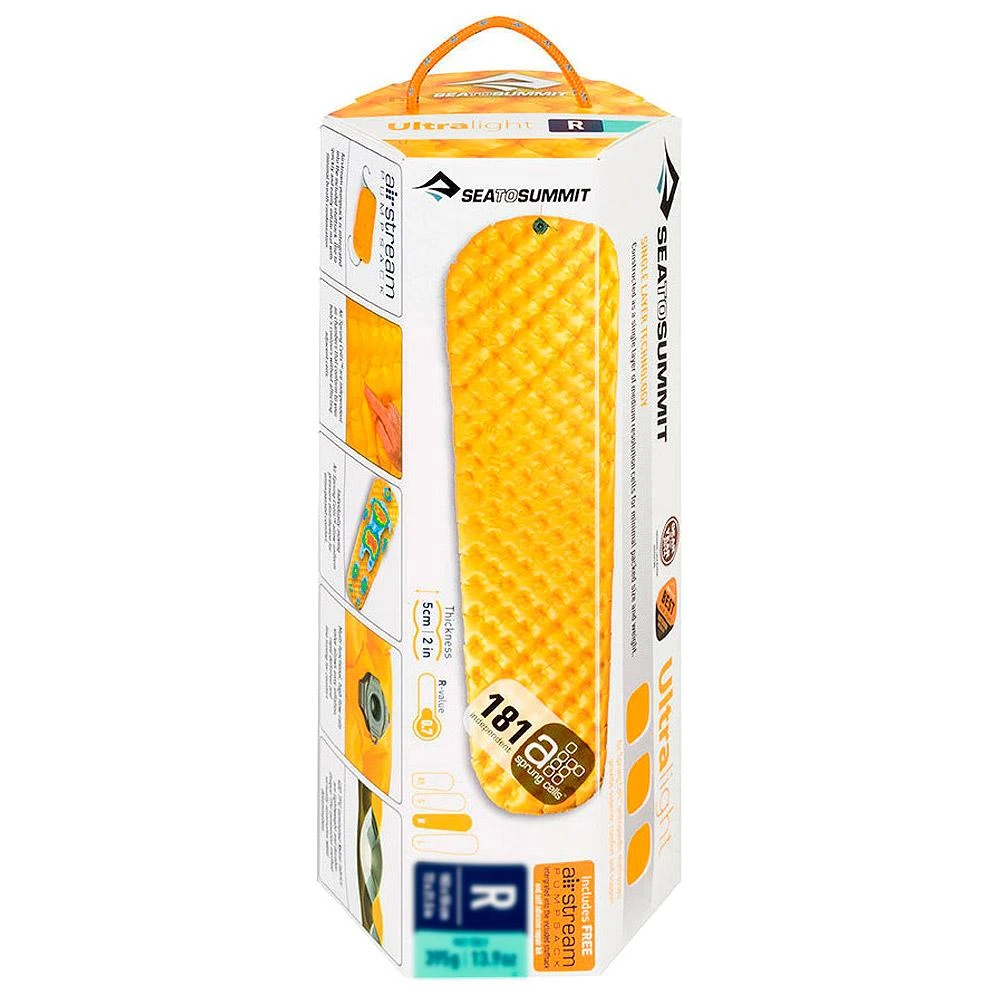 Matelas Sea To Summit Ultralight Air Jaune 4 Matelas Sea To Summit Ultralight Air Jaune – Image 2