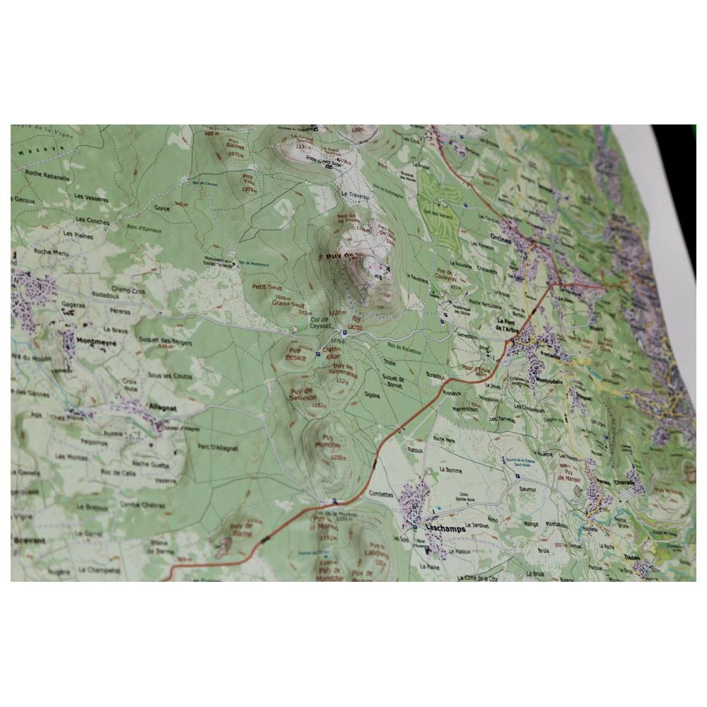 Carte 3D Deniveles Chaîne Des Puys 5 Carte 3D Deniveles Chaîne Des Puys – Image 3