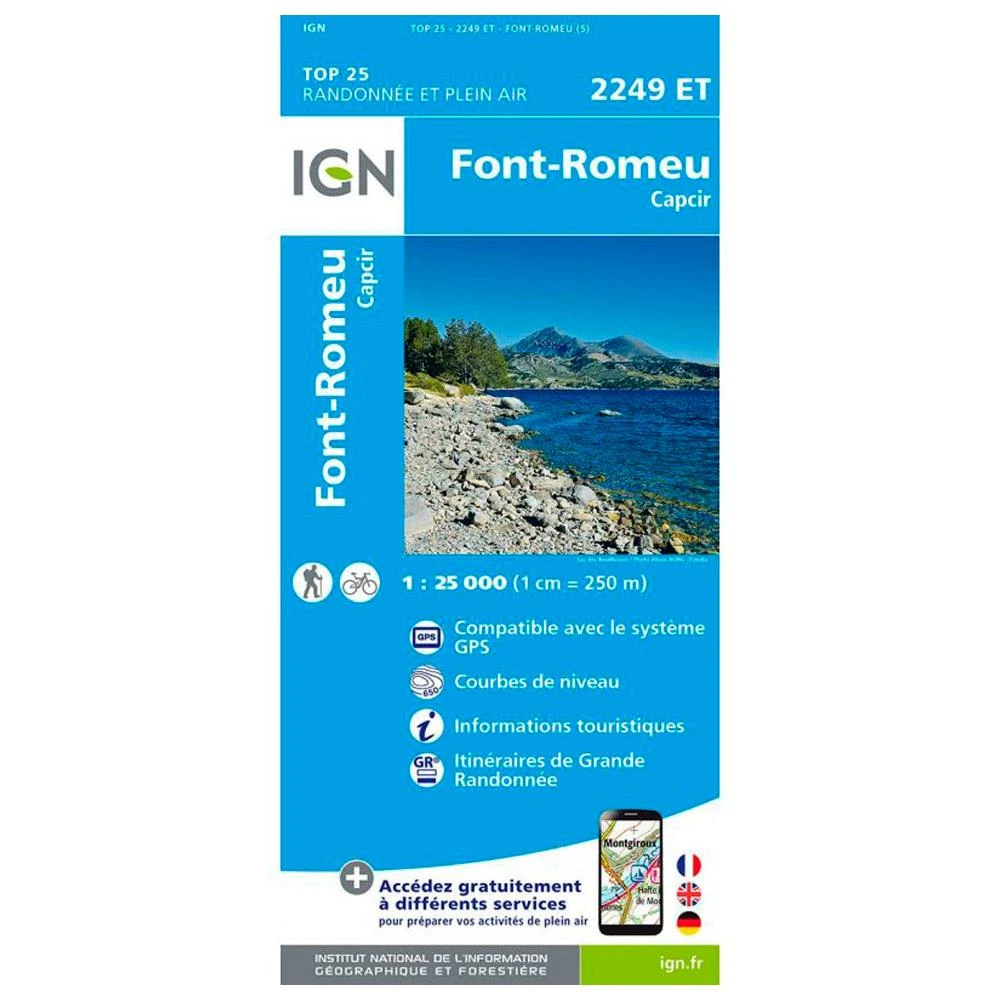 Carte IGN 2148Ot Vicdessos, Pics Estats Et Pic Du Montcalm / Recto 3 Carte IGN 2148Ot Vicdessos, Pics Estats Et Pic Du Montcalm / Recto