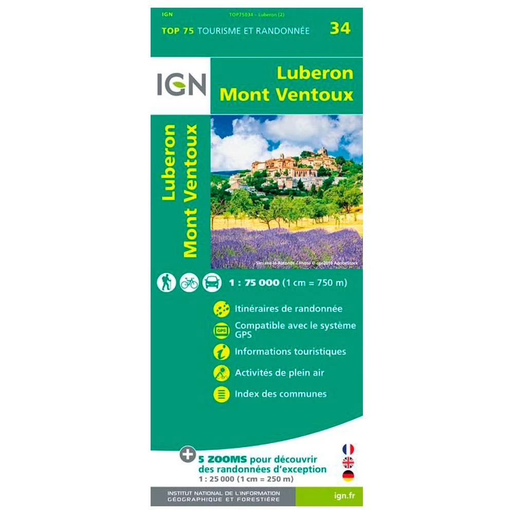 Carte IGN Luberon Mont Ventoux 3 Carte IGN Luberon Mont Ventoux