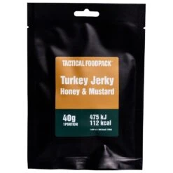 Repas Lyophilisé Tactical Foodpack Jerky De Dinde Au Miel Et à La Moutarde 40g