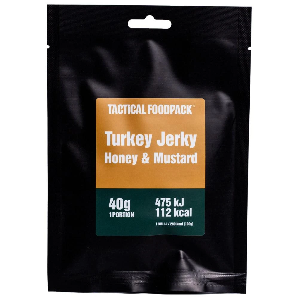 Repas Lyophilisé Tactical Foodpack Jerky De Dinde Au Miel Et à La Moutarde 40g 3 Repas Lyophilisé Tactical Foodpack Jerky De Dinde Au Miel Et à La Moutarde 40g
