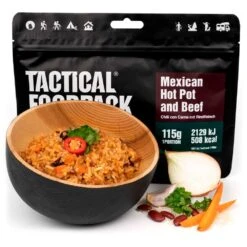 Repas Lyophilisé Tactical Foodpack Chili Con Carne 115g -Randonnée Et Camping 80911dd77129996da0d1b4604a9b8f73871145fc E23TACFBIV373645 TACF0703600 901