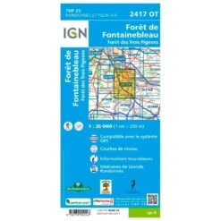 Carte IGN Forêt De Fontainebleau -Randonnée Et Camping 864c264db7ab687248ff5026193139518c376b07 H230IGNBIV354843 0IGN0677220 2