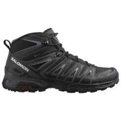 Chaussures De Randonnée Salomon X Ultra Pioneer Mid Gtx Black Magnet Monument