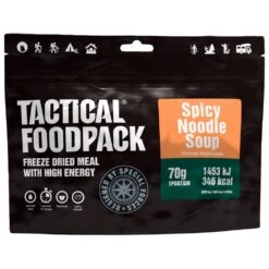 Repas Lyophilisé Tactical Foodpack Soupe Aux Nouilles épicée 70g