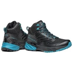 Chaussures De Fast Hiking Scarpa Rush Mid Gtx Black Ottanio -Randonnée Et Camping 9159b347a1d0e61241fe55eb9433a72ed0069b07 E22SCARCHA3373704 901