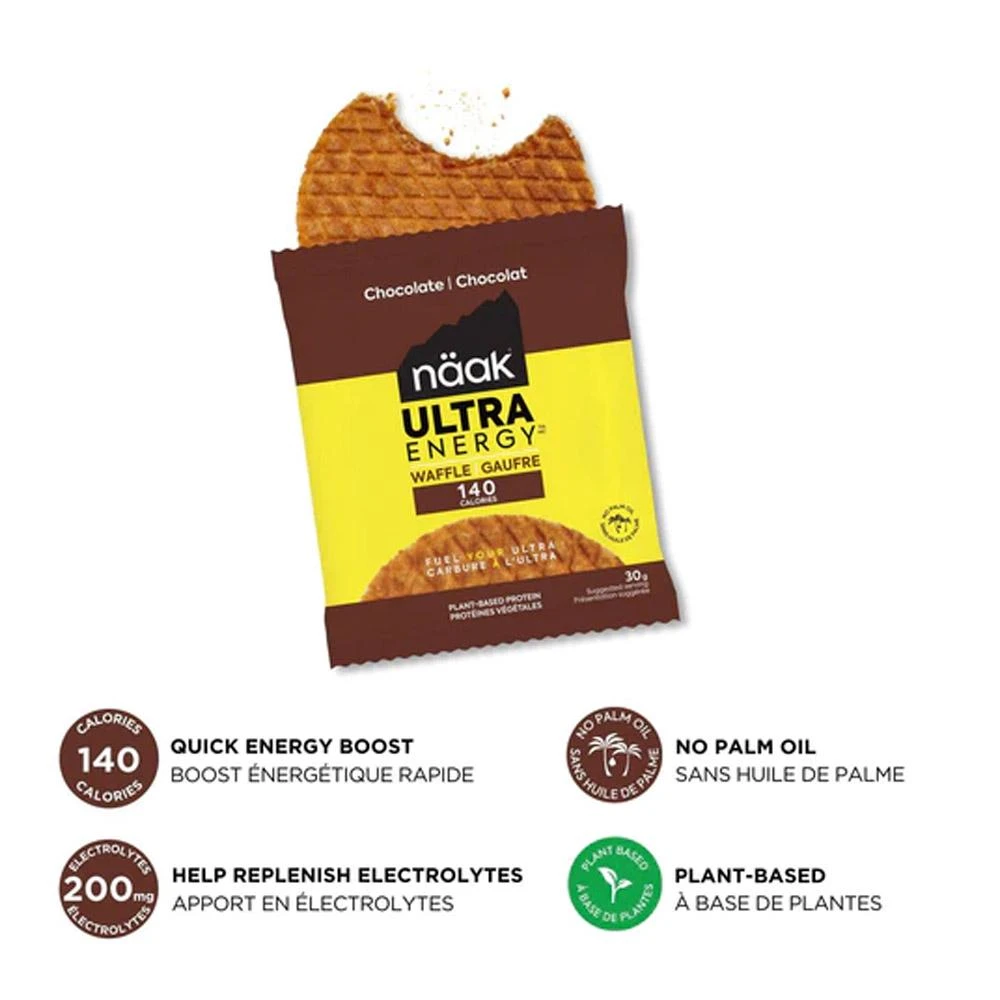 Barre Energétique Naak Ultra Energy Waffles Chocolat 8 Barre Energétique Naak Ultra Energy Waffles Chocolat – Image 6