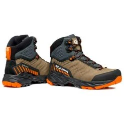 Chaussures De Trek Et Montagne Scarpa Rush Trek Gtx Desert Mango -Randonnée Et Camping 98fb267fd081874a31ed111280a9ba96aa2fd4a4 E23SCARCHA3364303 901