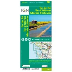Carte IGN Ile De Re Ile D'Oleron Marais Poitevin -Randonnée Et Camping 9c3312bff566c7f5bd16ca5a83bca839fb2c671d H230IGNBIV356342 0IGN0681381 2