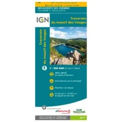 Carte IGN La Traversée Des Vosges