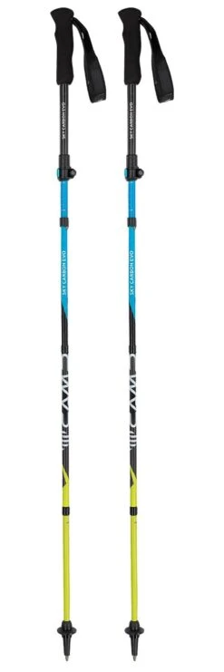 Bâton Camp Sky Carbon Evo Blue Black Yellow