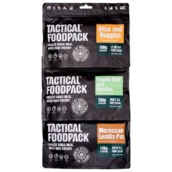 Repas Lyophilisé Tactical Foodpack Ration De 3 Repas VEGAN -Randonnée Et Camping a7847eae3edbae5b218fe45d950d59ed81687bf2 E23TACFBIV373658 TACF0703620 902