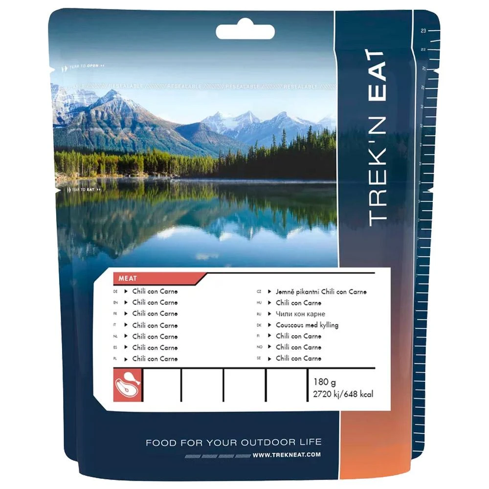 Repas Lyophilisé Trek'n Eat Chili Con Carne 3 Repas Lyophilisé Trek'n Eat Chili Con Carne