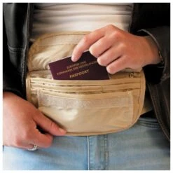 Sac Banane Travel Safe Skin Waist Pouch Beige -Randonnée Et Camping ad9b03465578d88b520d6511d9c3a42ca1d28b5e E22TRAVBIV269262 TRAV0676691 903