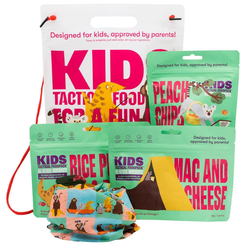 Repas Lyophilisé Tactical Foodpack Kids Combo Forest 4 Repas Lyophilisé Tactical Foodpack Kids Combo Forest – Image 2