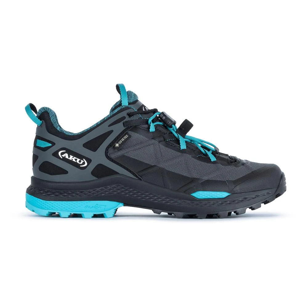 Chaussures De Fast Hiking Aku Rocket Dfs Gtx Ws Black Turquoise 4 Chaussures De Fast Hiking Aku Rocket Dfs Gtx Ws Black Turquoise – Image 2