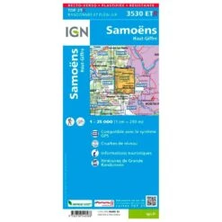 Carte IGN 3530ETR Samoens, Haute-Griffe - Résistante -Randonnée Et Camping c6a218d5c9cd585739fe40c9f262217323fc1408 H230IGNBIV355934 0IGN0210922 2