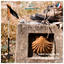 Bâton Guidetti Région St Jacques De Compostelle Beige -Randonnée Et Camping ceae58695735452dc8473a5e6d8847d98c2a2d92 E23GUIDBAT378890 GUID0714432 907