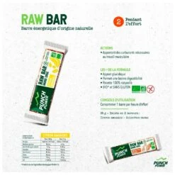 Barre Energétique Punch Power Raw Bar Amande Citron -Randonnée Et Camping cf5a46a7f54da66a57fe26bf99e8697369771476 E23PUNCBIV358212 PUNC0682572 901