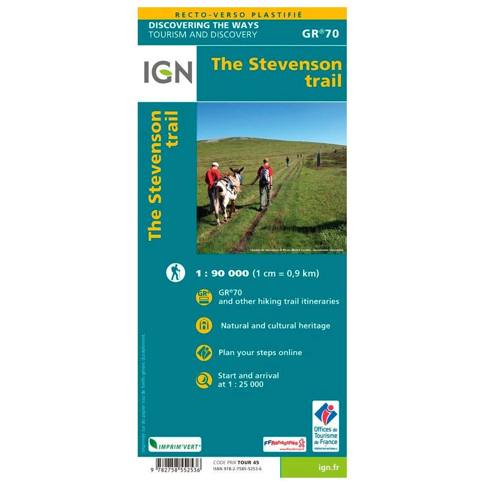 Carte IGN Chemin De Stevenson GR70 4 Carte IGN Chemin De Stevenson GR70 – Image 2