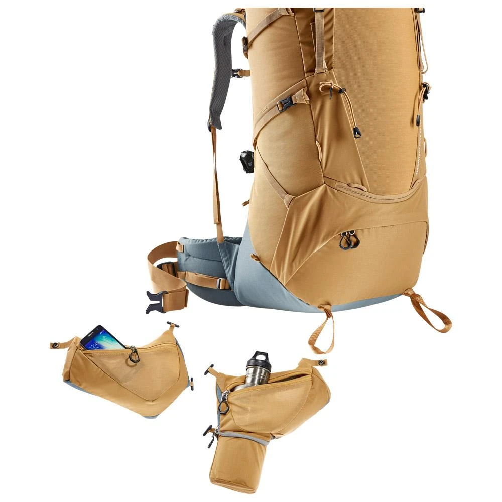 Sac à Dos Deuter Aircontact Core 60+10 Almond Teal 8 Sac à Dos Deuter Aircontact Core 60+10 Almond Teal – Image 6