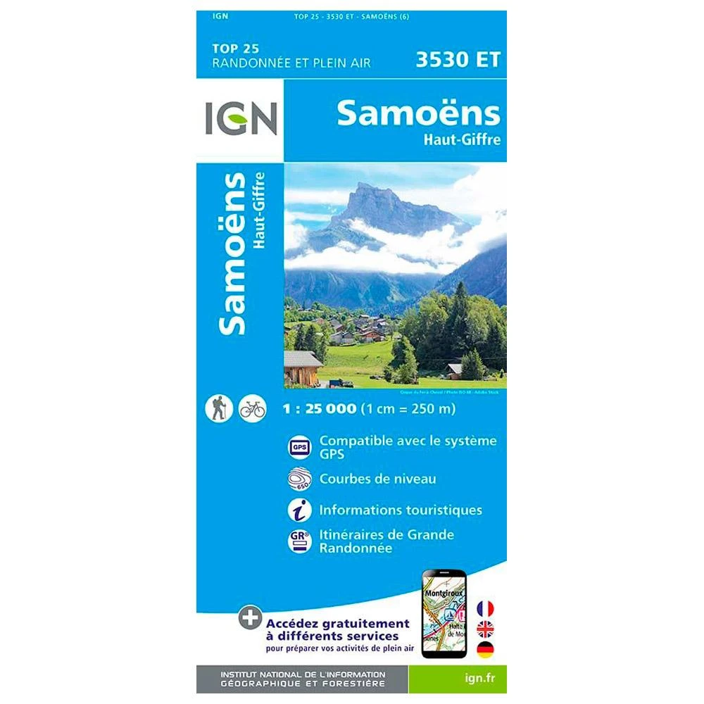 Carte IGN 3530ET 6 Samoens Haut Giffre 3 Carte IGN 3530ET 6 Samoens Haut Giffre