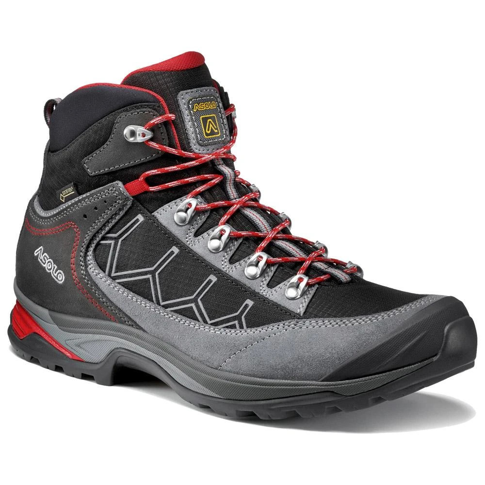 Chaussures De Randonnée Asolo Falcon GV Grigio Nero 4 Chaussures De Randonnée Asolo Falcon GV Grigio Nero – Image 2