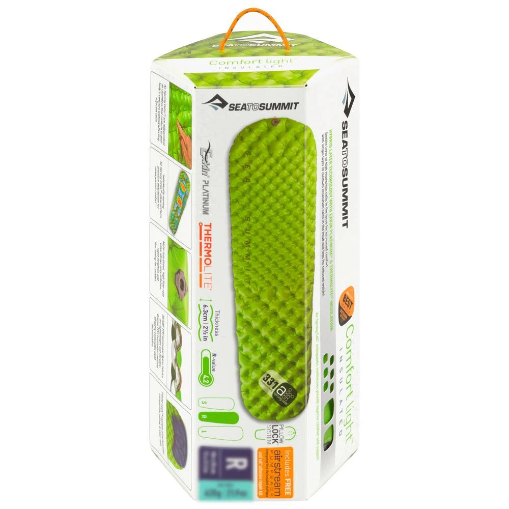 Matelas Sea To Summit Comfort Light Insulated Vert 8 Matelas Sea To Summit Comfort Light Insulated Vert – Image 6