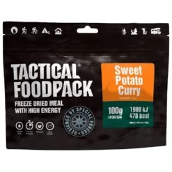 Repas Lyophilisé Tactical Foodpack Curry De Patate Douce 100g