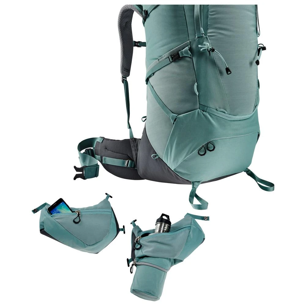 Sac à Dos Deuter Aircontact Core 55+10 SL Jade Graphite 11 Sac à Dos Deuter Aircontact Core 55+10 SL Jade Graphite – Image 9