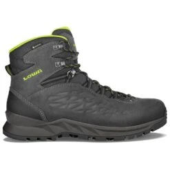 Chaussures De Randonnée Lowa Explorer II Gtx Mid Anthracite Lime