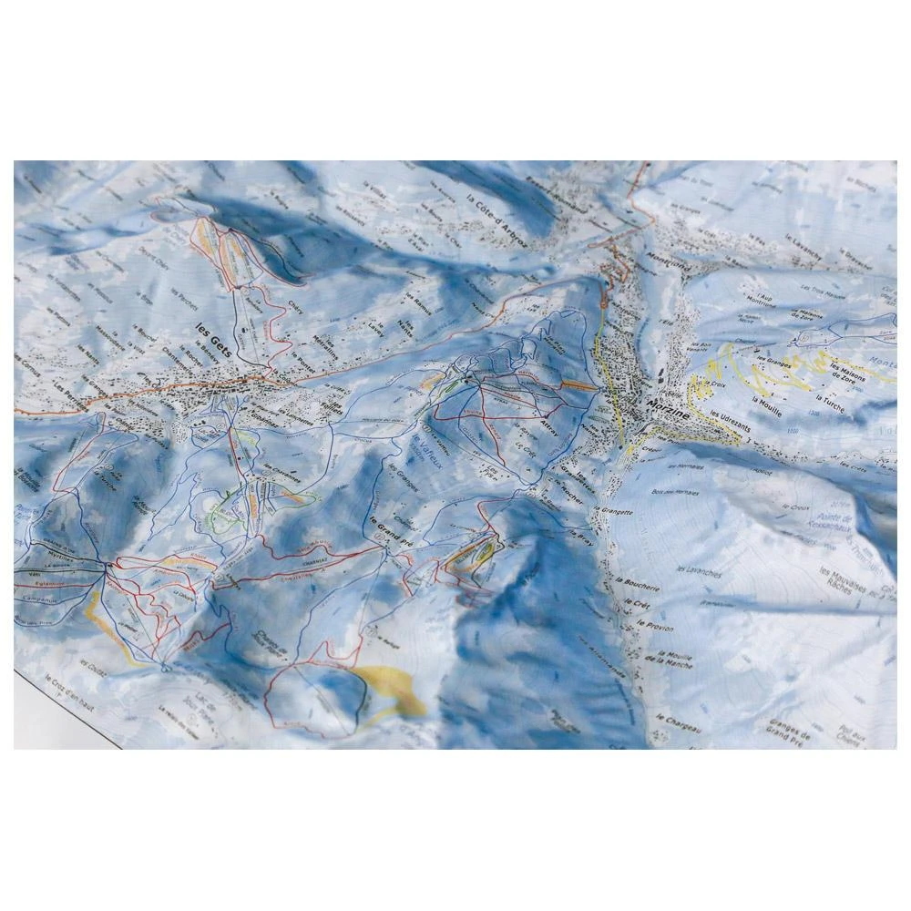 Carte 3D Deniveles Carte Des Pistes Portes Du Soleil Les Gets – Morzine – Avoriaz 4 Carte 3D Deniveles Carte Des Pistes Portes Du Soleil Les Gets – Morzine – Avoriaz – Image 2
