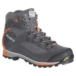 Chaussures De Randonnée Dolomite Zernez Gtx Asphalt Grey Burnt Orange