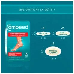 Soins Des Pieds Compeed Pansement Ampoules Assortiment White -Randonnée Et Camping f2219cec4d0ffaa6212ded51d995b8b03d5fcfd7 E22COMPBIV327325 COMP0122141 902